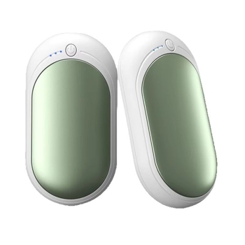 Магнитен разделяем загрявач за ръце – 2-в-1 USB презареждаем, вградена батерия 2000–4000mAh, над 12 ч топлина, модел 03