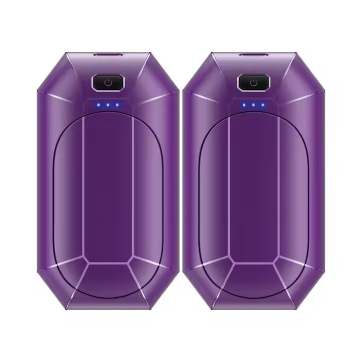 Магнитен разделяем загрявач за ръце – 2-в-1 USB презареждаем, вградена батерия 2000–4000mAh, над 12 ч топлина, модел 03