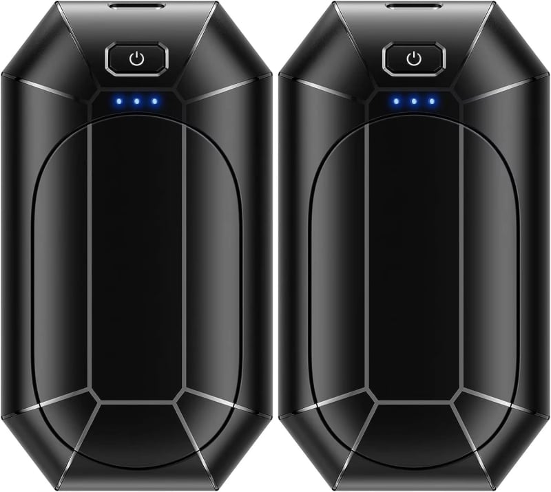 Магнитен разделяем загрявач за ръце – 2-в-1 USB презареждаем, вградена батерия 2000–4000mAh, над 12 ч топлина, модел 03