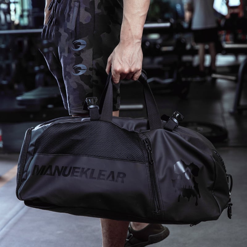 Спортна чанта за фитнес със сухо/мокро отделение, голям капацитет 20–30 л, раница за пътуване с двойни презрамки