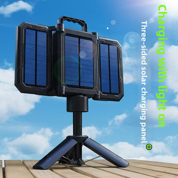 Kempingulamp COB LED-iga, IP44, 3.7V, tööaeg 6–12 tundi, mudel Td-2337lyd