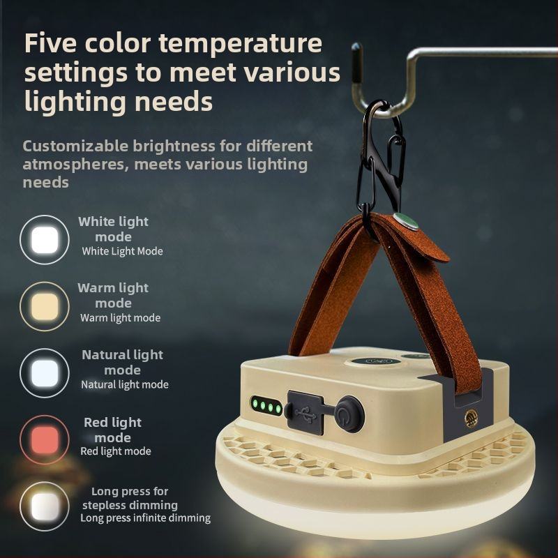 Къмпинг лампа с презареждаема — лампа накаливания, Powerful factory