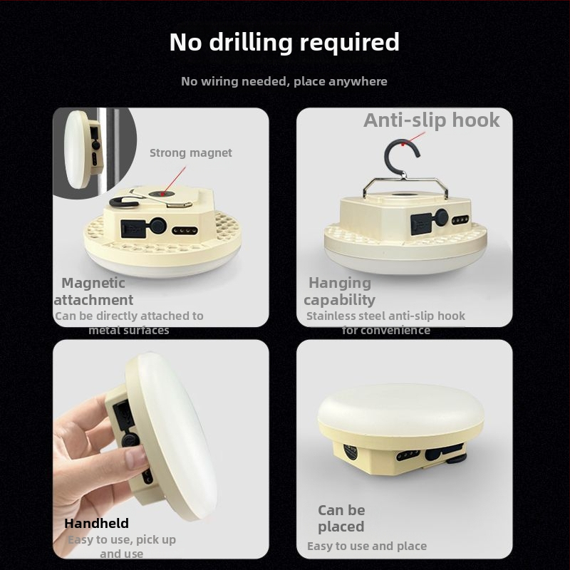 Къмпинг лампа с презареждаема — лампа накаливания, Powerful factory