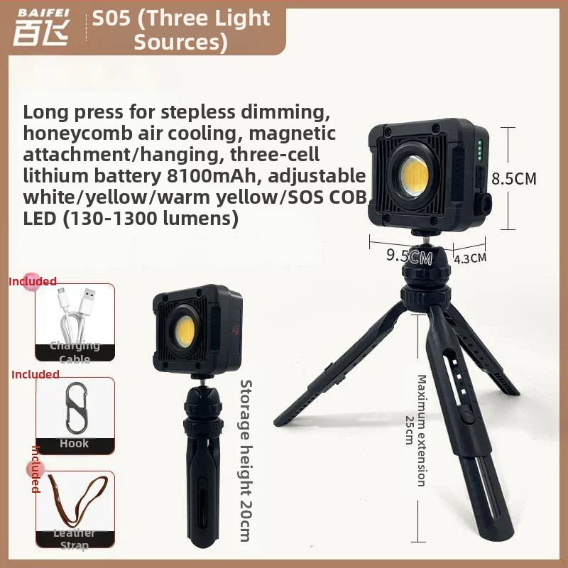 Къмпинг лампа с презареждаема — лампа накаливания, Powerful factory