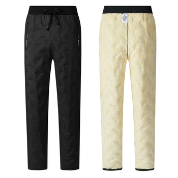 Дамски подплатени поларени панталони за зима, прави крачоли, ветроустойчиви, полиестер, талия с връзка