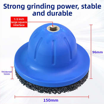 Инструмент за премахване на ръжда от автомобилен хъб и поддръжка на главата на шпиндела — Материал: пластмаса, метал и диамантени компоненти