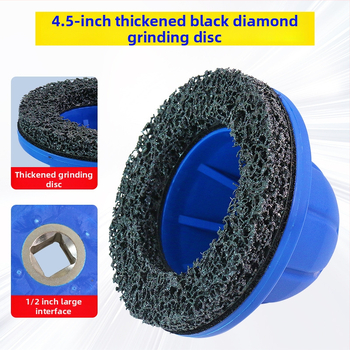 Инструмент за премахване на ръжда от автомобилен хъб и поддръжка на главата на шпиндела — Материал: пластмаса, метал и диамантени компоненти