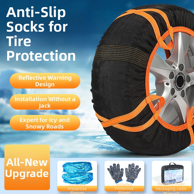 Șosete pentru anvelope de zăpadă pentru SUV/off-road, anti-derapaj, personalizabile, 1,5 kg