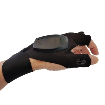 Nailonist kalastuskindad LED-laternaga ja sõrmelampidega öiseks kalastamiseks ning hädaremontideks