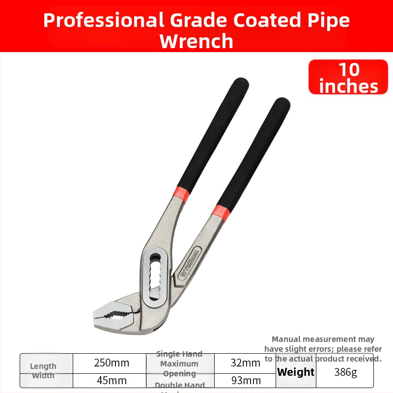 Yishun tööstusliku kvaliteediga veepumba pihvlid, mitmekülgsed, 7 tasemega reguleeritavad, 0,5 kg, torude ja kraanide jaoks, remondiks