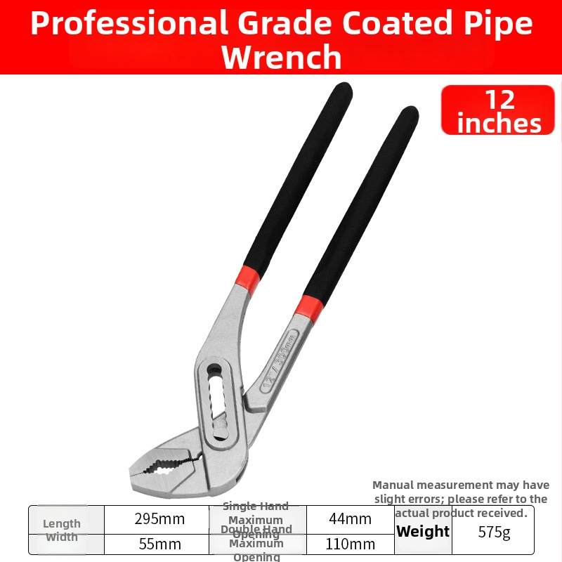 Yishun tööstusliku kvaliteediga veepumba pihvlid, mitmekülgsed, 7 tasemega reguleeritavad, 0,5 kg, torude ja kraanide jaoks, remondiks