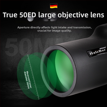 HaleBor Monokuliarinis Zoom Teleskopas 10-30x50