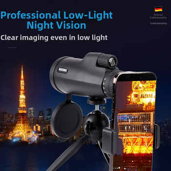 HaleBor Monokuliarinis Zoom Teleskopas 10-30x50