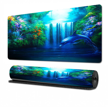 Hiirepadja Dolphin seeria: Allveelahe maailm – looduslik kumm, libisemiskindel pind, soojusülekanne, OEM kohandamine