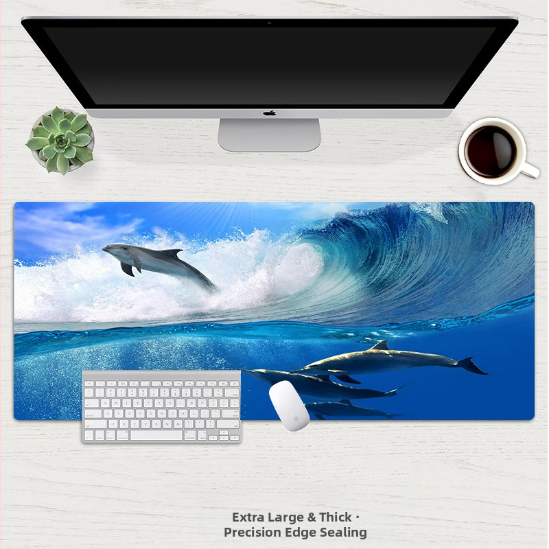 Hiirepadja Dolphin seeria: Allveelahe maailm – looduslik kumm, libisemiskindel pind, soojusülekanne, OEM kohandamine