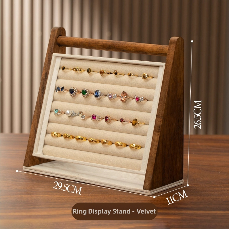 Vertikaalne ehete kuvamisalust, 3–4 korruse kihtidega, antiikne puidust kujundus, Yiwu päritolu