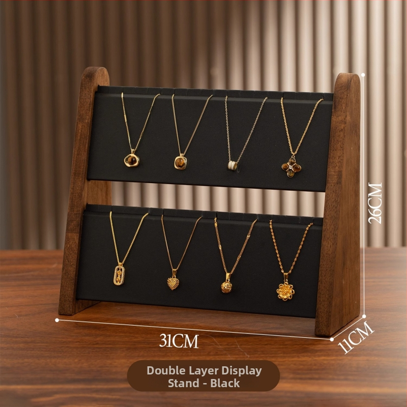 Vertikaalne ehete kuvamisalust, 3–4 korruse kihtidega, antiikne puidust kujundus, Yiwu päritolu