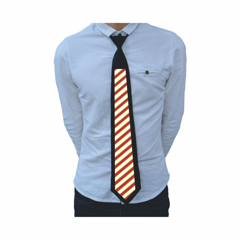 LED осветена вратовръзка за Хелоуин изпълнения, стрелковиден стил, Crown Star марка, Shenzhen произход