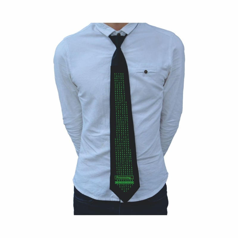 LED осветена вратовръзка за Хелоуин изпълнения, стрелковиден стил, Crown Star марка, Shenzhen произход