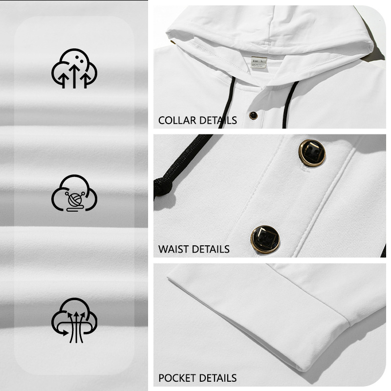 Суитшърт с яка стойка, цип отпред, райета в стил колаж и шевове, свободна кройка