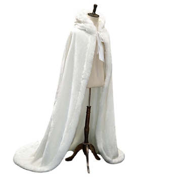 GSGXLY вълнен зимен шал — персонализирано сватбено наметало с фалшив лисичи пух, шал аксесоари