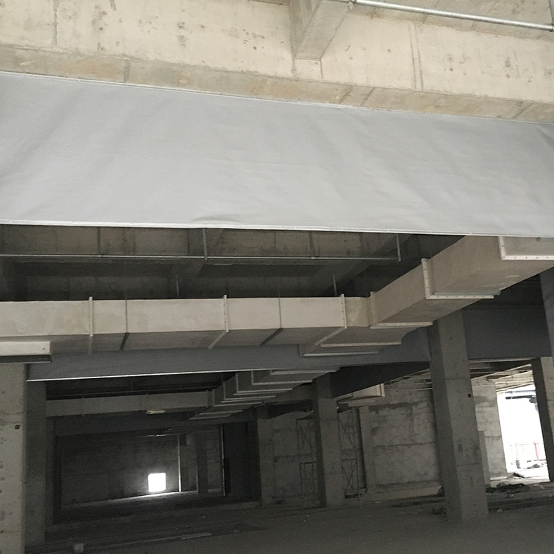 Димозащитна вертикална стена (Фиксирана и гъвкава; Материал: огнеустойчив плат; Модел: огнеустойчив плат за димозащитна вертикална стена; Цел: огнеустойчив и противопожарен)