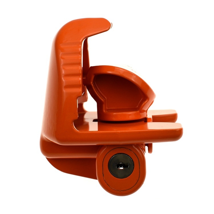 Комплект заключващи халки за RV/яхтово ремарке с кръгла глава – цилиндър на заключването: алуминиева сплав + цинкова сплав + желязо; тегло 620 g или 1275 g; за автомобили