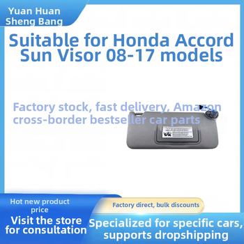 Honda Accord saulės skydelis su įmontuota įranga, flanelės medžiaga ir logotipo spausdinimas