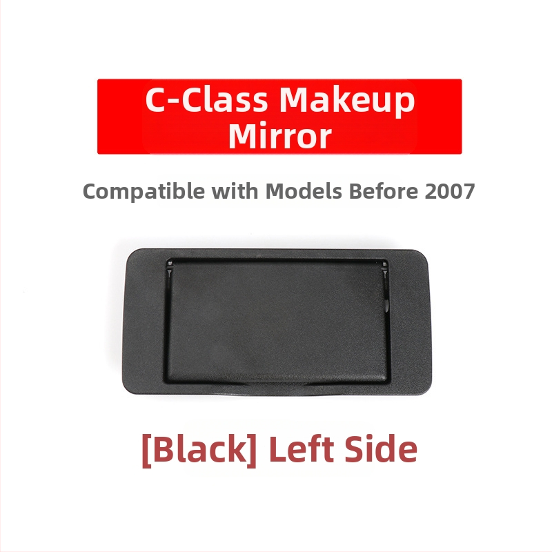 Oukachi kosmeetiline peegel Mercedes-Benz C-Klass W203 eesmise päikesekaitse kate, plastik kate