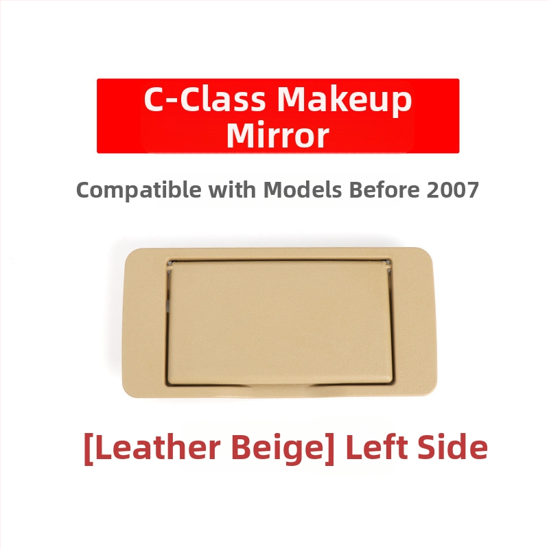 Oukachi kosmeetiline peegel Mercedes-Benz C-Klass W203 eesmise päikesekaitse kate, plastik kate