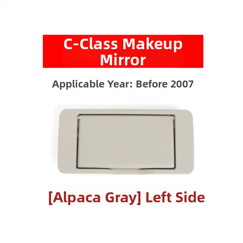 Oukachi kosmeetiline peegel Mercedes-Benz C-Klass W203 eesmise päikesekaitse kate, plastik kate