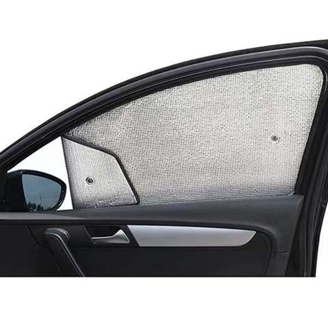 Автомобилен сенник за предното стъкло, алуминиево фолио, удебелен дизайн, монтаж с вакуумни чашки, универсален