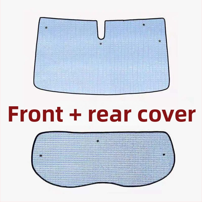 Automobilio saulės skydelis priekiniam stiklui, aliuminio folija, storesnė konstrukcija, siurbtuko tvirtinimas, universalus