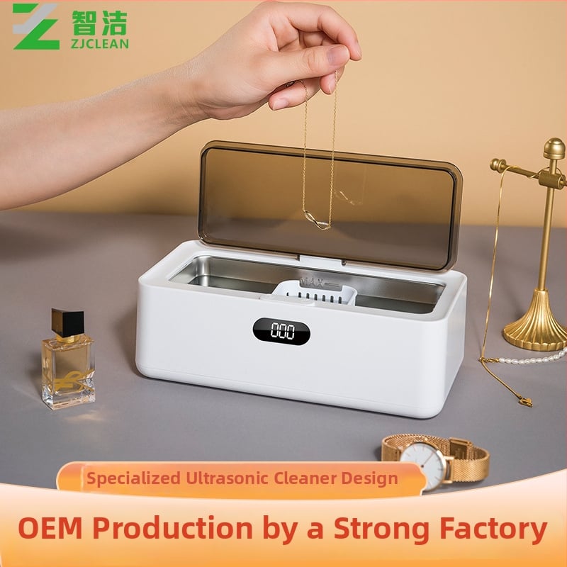 Ултразвукова почистваща машина за очила, бижута, часовници, протези и ортодонтски апарати; 1 слот • 45 kHz • 18 W • Smart Clean