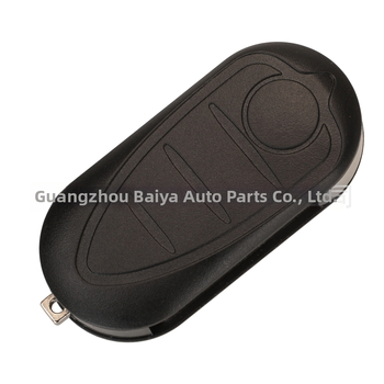 Alfa Romeo 3-nupuline sulankstuv võtme korpuse asendus; võtme tera: vask + plastik; korpus: plastik; kaal 51 g