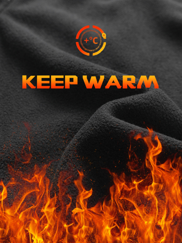 Мъжки зимни панталони с подплата от флийс, прави крачоли, 100% полиестров флийс, дебели и топли за ежедневна употреба