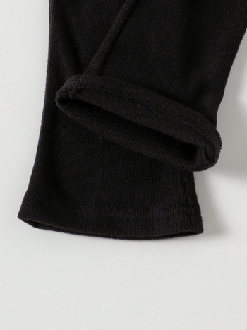 Kaheosaline laste komplekt: pikkade käistega pusa ja püksid südame mustriga, puuvill-poliesteri segu, kapuutsita