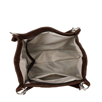 Tote kott – Deerskin, linnaline lihtsus stiil, horisontaalne ruudukujuline kuju, tõmblukk avamine, sisemine tõmblukuga tasku