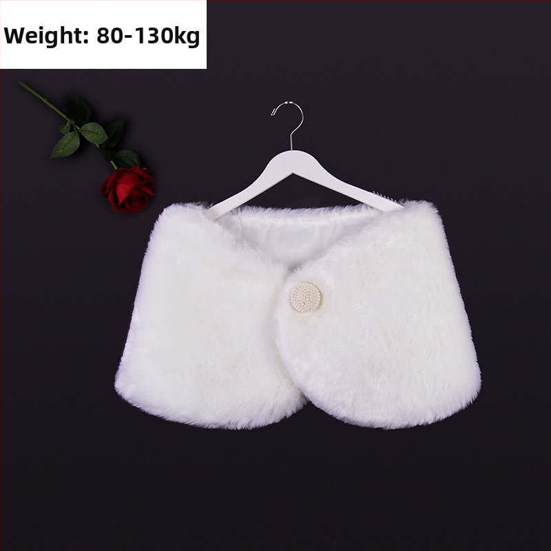 Žiemos nuotakos šalis su ilgomis rankovėmis, dirbtinė kailiena, monokrominis raštas, japoniško-korejiško saldaus stiliaus