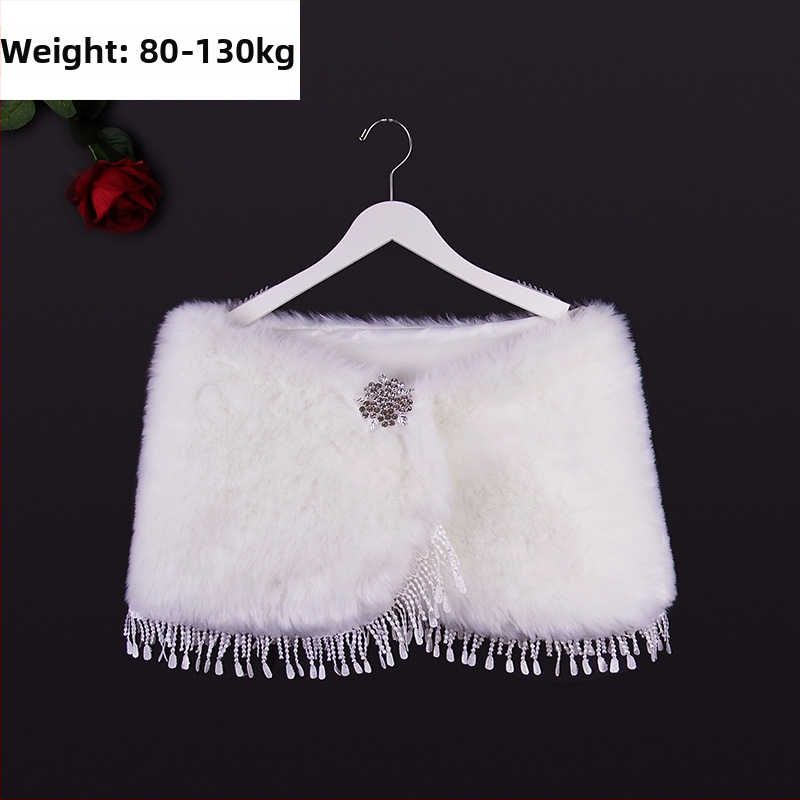 Žiemos nuotakos šalis su ilgomis rankovėmis, dirbtinė kailiena, monokrominis raštas, japoniško-korejiško saldaus stiliaus