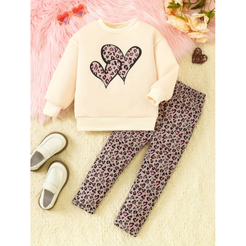 Детски костюм с панталони, микроеластичен плат, регенирани целулозни влакна, за деца над 8 години, целогодишно носене