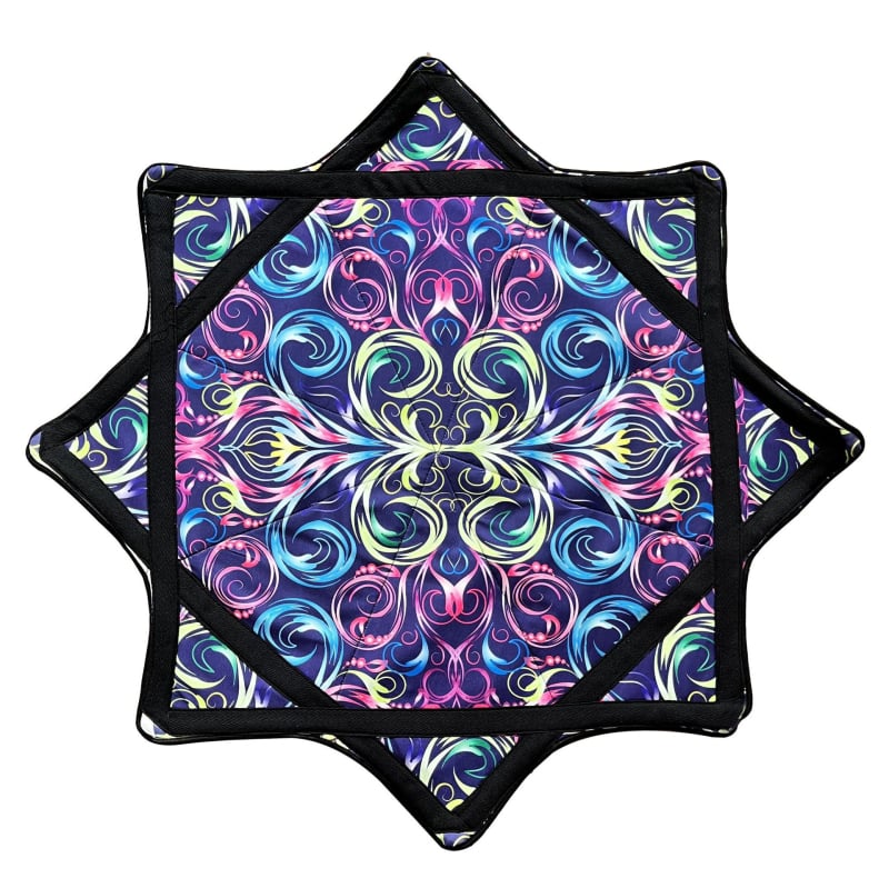 Șal de dans Yangko din Lycra, formă octagonală, pentru adulți, Primăvara 2023