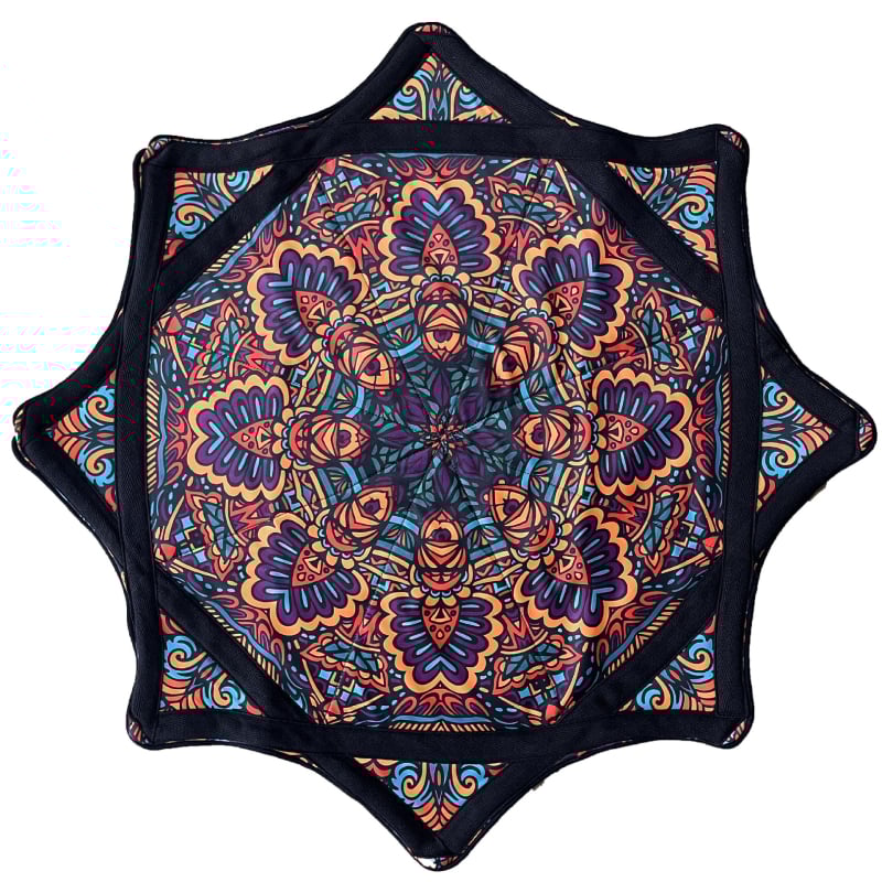 Șal de dans Yangko din Lycra, formă octagonală, pentru adulți, Primăvara 2023