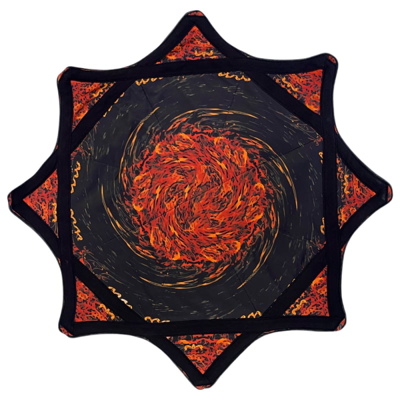 Șal de dans Yangko din Lycra, formă octagonală, pentru adulți, Primăvara 2023