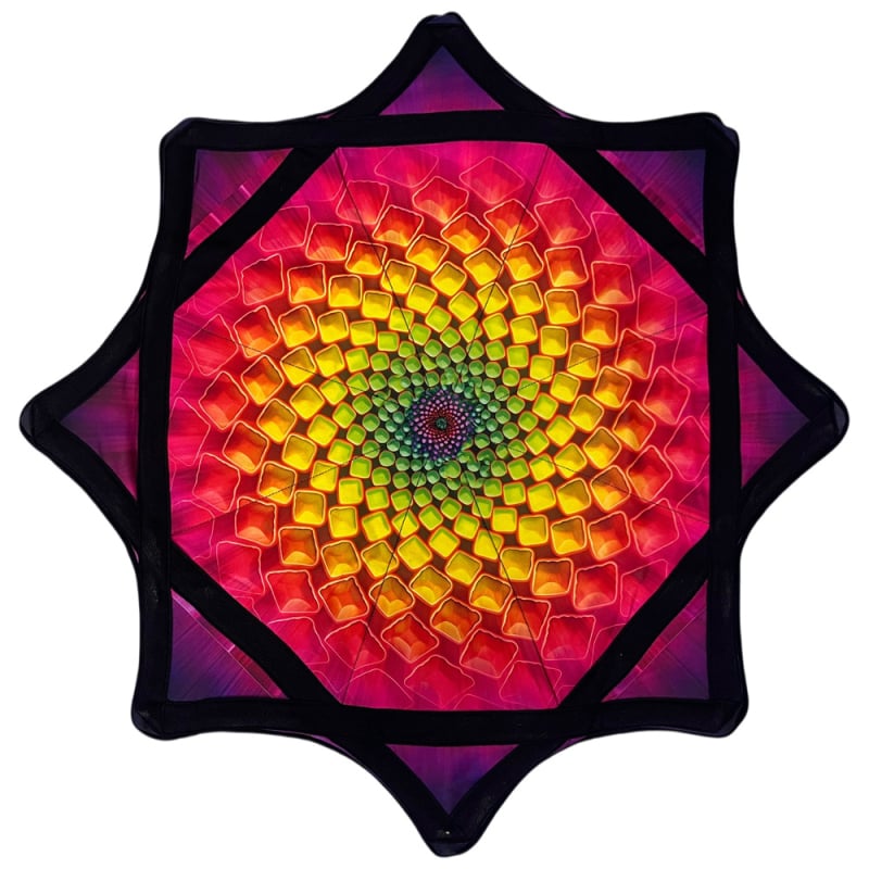 Șal de dans Yangko din Lycra, formă octagonală, pentru adulți, Primăvara 2023