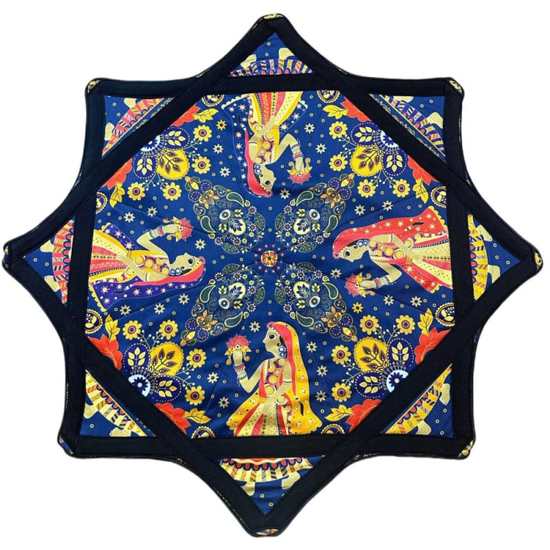 Șal de dans Yangko din Lycra, formă octagonală, pentru adulți, Primăvara 2023