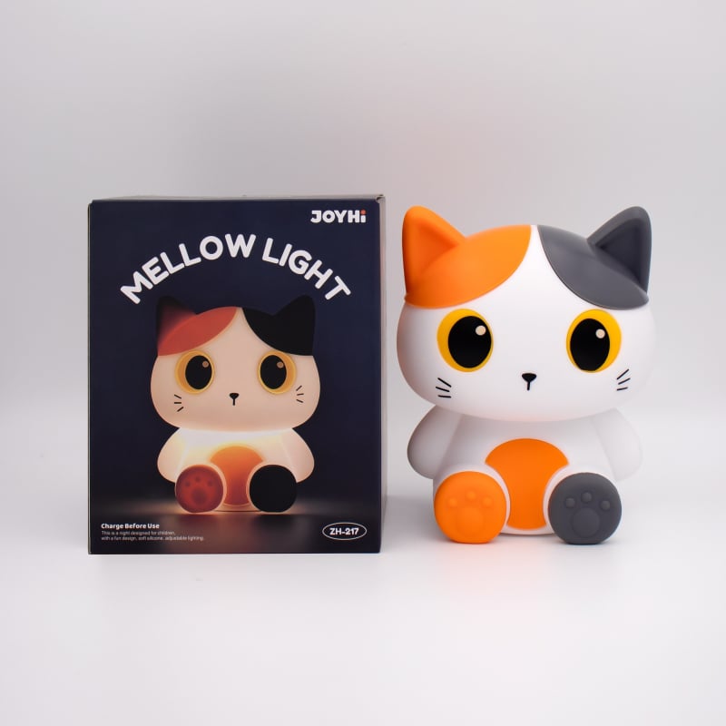 Lastele mõeldud öövalgust, kuusnurkne kujundus loomamotiividega (dinozaur ja mesilane), silikoonist abažuur, Type-C toide, joonisfilmistiilis, tööiga üle 100000 tunni