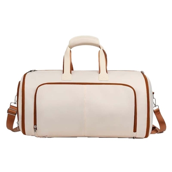 Чанта за пътуване с капак, найлон, овална форма, цип за отваряне, ламинирана вътрешност с ламиниран цип, двойна презрамка, подходяща за пътуване и свободно време