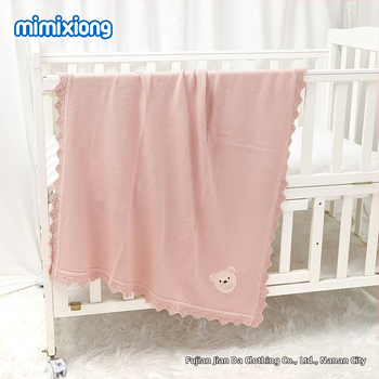 Puuvillane beebi tekk kärudeks, Mimi Bear bränd, armas karu muster, sobib kevadeks, suveks ja sügistalveks, imikutele ja 1–3-aastastele lastele