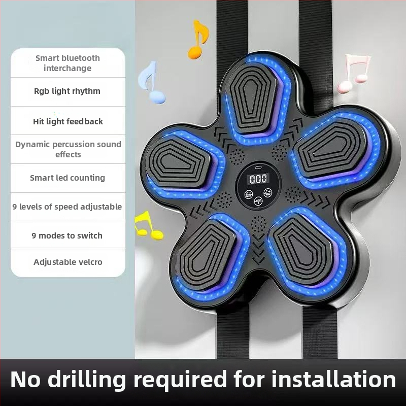 Боксерска стенна мишена, модел Petal, ABS материал, висящ стил, тегло 1,5 кг